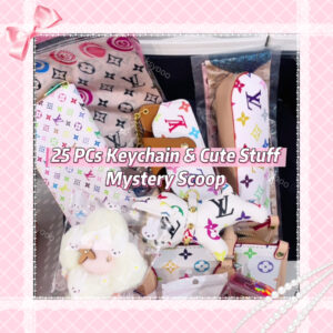 2026 New 25 Pcs Keychain & Cute Stuff Mystery Scoop
