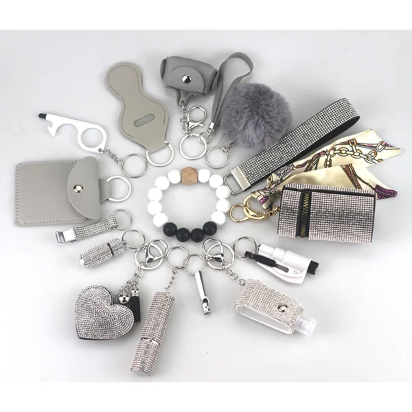 15 pcs Diamond keychain set - Image 7