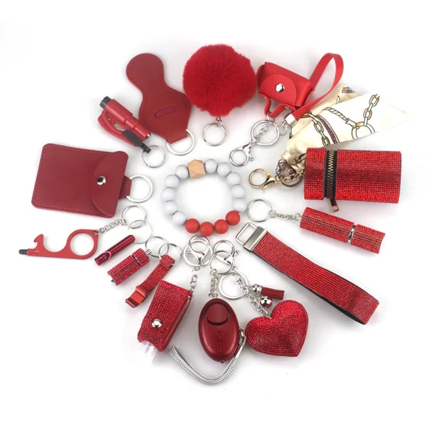 15 pcs Diamond keychain set - Image 4