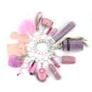 15 pcs Diamond keychain set