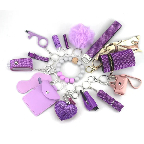 15 pcs Diamond keychain set - Image 6