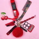 10 PCS Keychain Set For Women And Kids