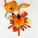 Diamond 17 Pcs Keychain Set For Women And Kids