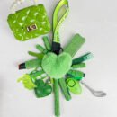 Diamond 17 Pcs Keychain Set For Women And Kids