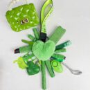 Diamond 17 Pcs Keychain Set For Women And Kids