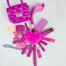Diamond 17 Pcs Keychain Set For Women And Kids
