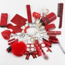 Diamond 21 Pcs Keychain Set For Women And Kids