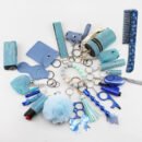 Diamond 21 Pcs Keychain Set For Women And Kids