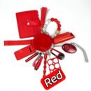 12pcs Keychain Sets With Wristlet Bracelet Wallet, pom pom ball, compass For Kids