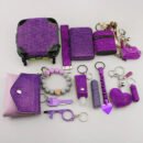 14 pcs Diamond keychain set
