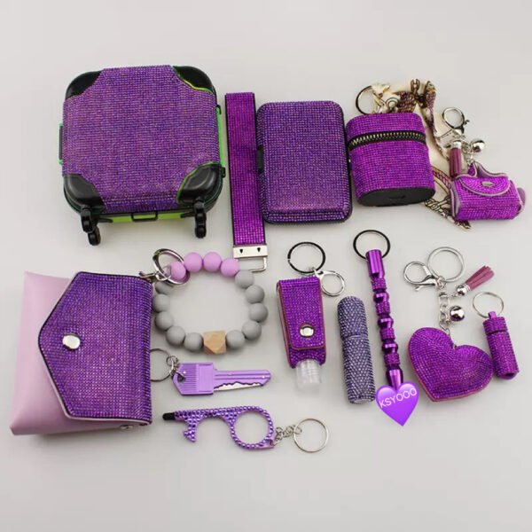 14 pcs Diamond keychain set - Image 7