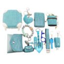 14 pcs Diamond keychain set