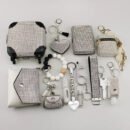 14 pcs Diamond keychain set