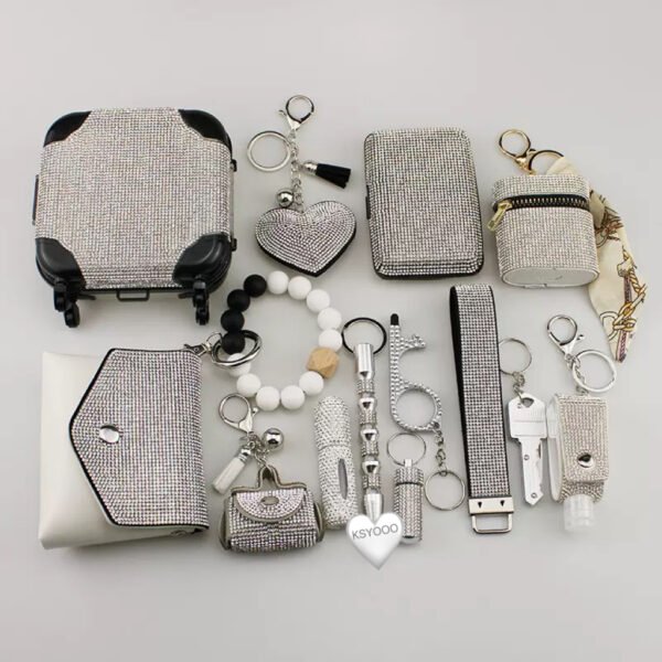 14 pcs Diamond keychain set - Image 5