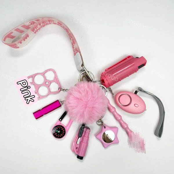 10PCS Keychain Set For Women And Kids - Image 3