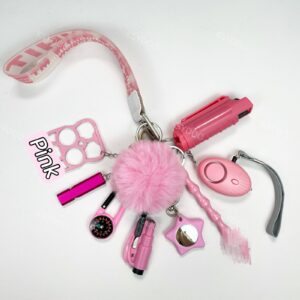 10PCS Keychain Set For Women And Kids