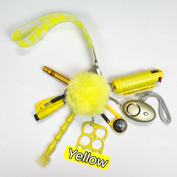 9 PCS Keychain Set For Women And Kids - Image 4
