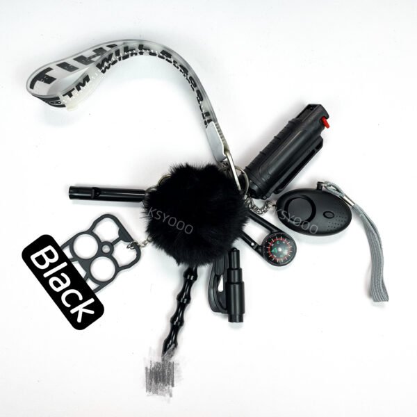 9 PCS Keychain Set For Women And Kids - Image 3