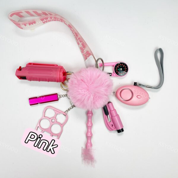 9 PCS Keychain Set For Women And Kids - Image 5