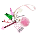 9 pcs keychain Set For Women And Kids