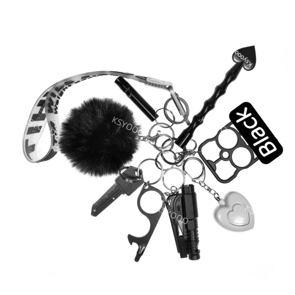 9 pcs keychain Set For Women And Kids - Image 6