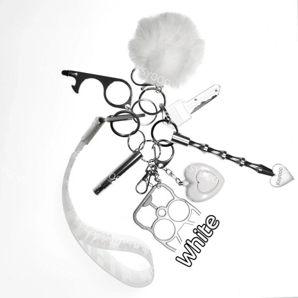 8 pcs Keychain Set For Women And Kids - Image 9