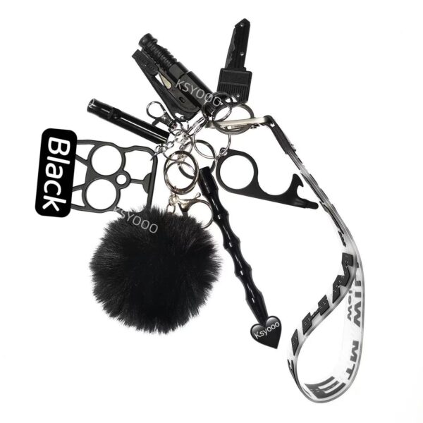 8 pcs Keychain Set For Women And Kids - Image 2