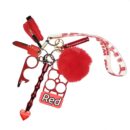 8 pcs Keychain Set For Women And Kids