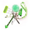 8 pcs Keychain Set For Women And Kids