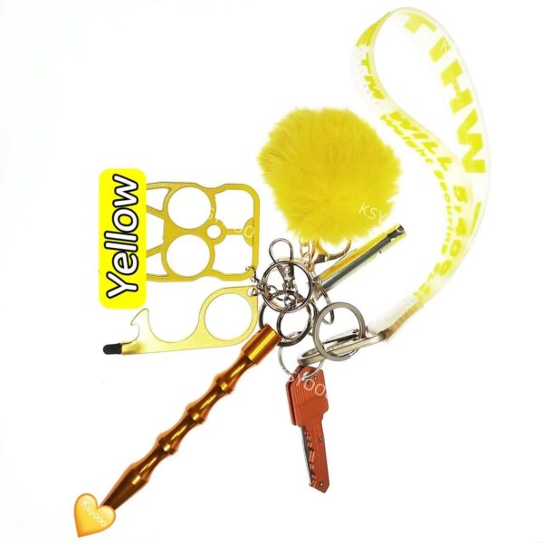 7 pcs Keychain Set For Women And Kids - Image 5