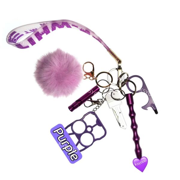 7 pcs Keychain Set For Women And Kids - Image 7