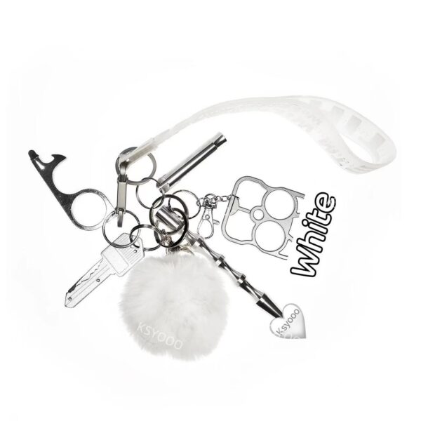 7 pcs Keychain Set For Women And Kids - Image 9