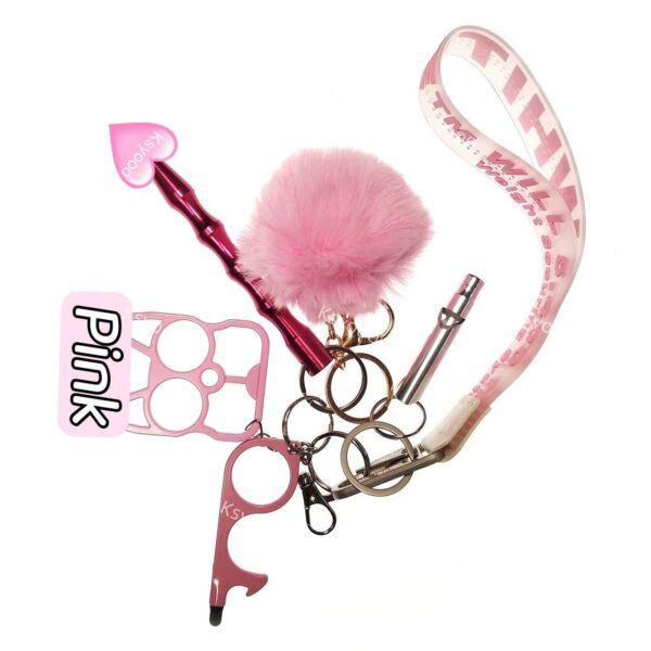 6 pcs Keychain Set For Women And Kids - Image 5