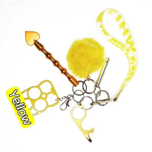 6 pcs Keychain Set For Women And Kids - Image 6