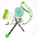 6 pcs Keychain Set For Women And Kids