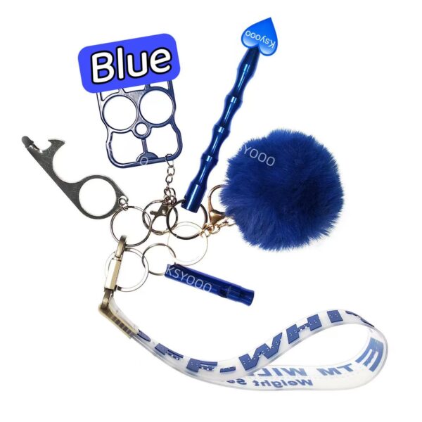 6 pcs Keychain Set For Women And Kids - Image 9