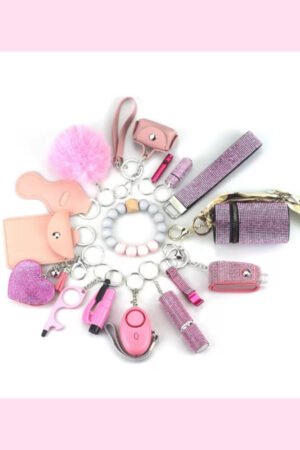 15 pcs Diamond keychain set