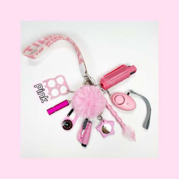 10PCS Keychain Set For Women And Kids