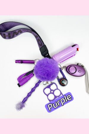 9 PCS Keychain Set For Women And Kids