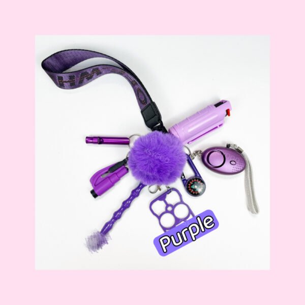 9 PCS Keychain Set For Women And Kids