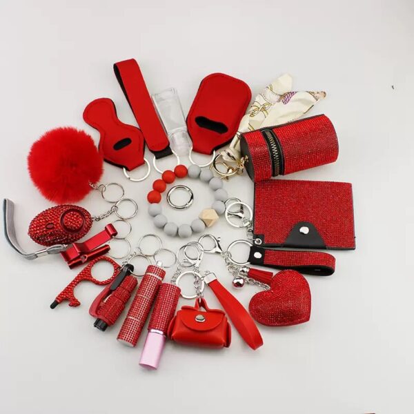 2025 NEW 19 Pcs Diamond Keychain Set - Image 4