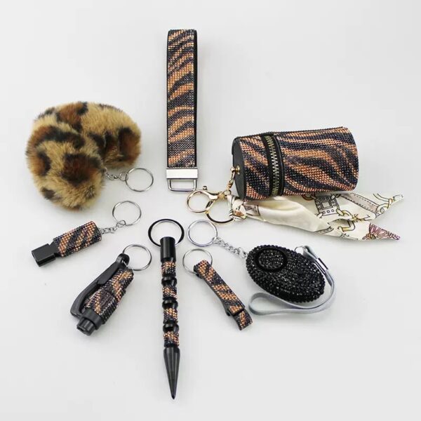 Diamond 8 pcs Keychain Set - Image 5